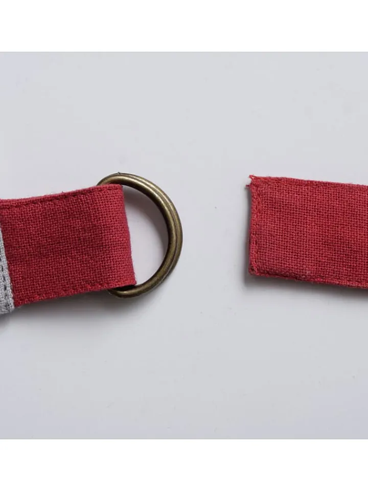 Boltze Küchentextilien<2er-Set: Schürzen "Grillzeit" in Rot/ Hellgrau - (L)84 x (B)60 cm