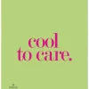 Design@Home Küchentextilien<2er-Set: Schwammtücher "Cool to care" in Grün - (L)20 x (B)17 cm