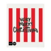 ppd Putz- & Waschutensilien<2er-Set: Schwammtücher ''Formart Merry'' in Rot/ Weiß - (L)20 x (B)17,2 cm