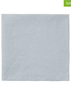 Blomus Tisch- & Küchentextilien<4er-Set: Servietten "Lineo" in Grau - (L)42 x (B)42 cm
