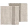 Blomus Küchentextilien|Tisch- & Küchentextilien<2er-Set: Spültücher "Gano" in Creme/ Beige - (L)25 x (B)25 cm