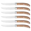 WMF Koch- & Backutensilien<6er-Set: Steakmesser "Ranch" in Hellbraun - (L)24 cm