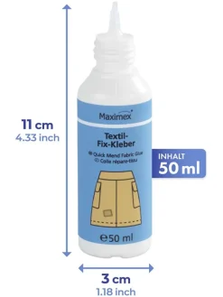 Maximex Weitere Haushaltshelfer<2er-Set. Textil-Flickmittel "Quick Mend" - 2x 50 ml