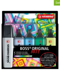 STABILO Büro- & Schulbedarf<2er-Set: Textmarker " BOSS - ARTY" - 2x 5 Stück