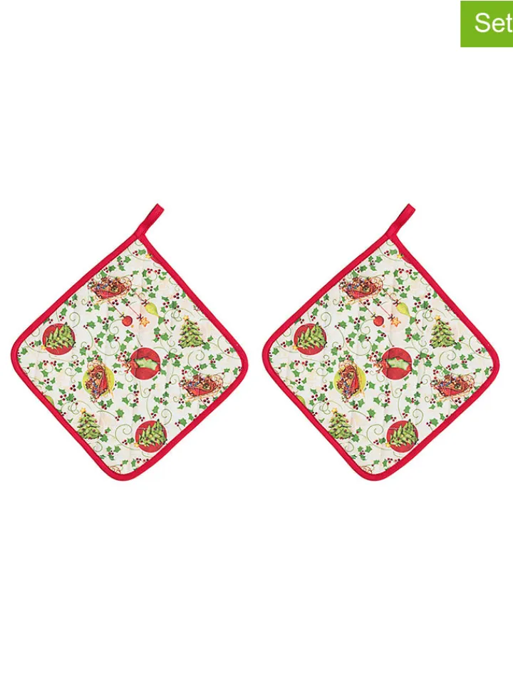 Bizzotto Tisch- & Küchentextilien<2er-Set: Topflappen in Bunt