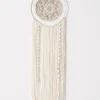 Boltze Wohndekoration<2er-Set: Traumfänger "Chakra" in Beige/ Creme - (H)86 cm