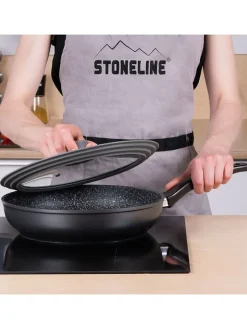 Stoneline Kochgeschirr<2er-Set: Universaldeckel - Ø 28 cm