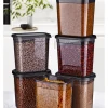 Violeta Home Aufbewahren & Servieren<6er-Set: Vorratsbehälter in Anthrazit - (B)18 x (H)36 x (T)12,5 cm