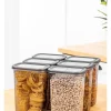 Violeta Home Aufbewahren & Servieren<6er-Set: Vorratsbehälter in Anthrazit - 1,5 l