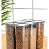 Violeta Home Aufbewahren & Servieren<6er-Set: Vorratsbehälter in Anthrazit - 1,75 l