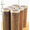 Violeta Home Aufbewahren & Servieren<6er-Set: Vorratsbehälter in Beige - 1,7 l