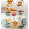 Violeta Home Aufbewahren & Servieren<6er-Set: Vorratsbehälter in Orange/ Grün/ Hellblau - 650 ml