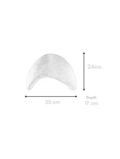Opviq Wandleuchten<2er-Set: Wandleuchten in Weiß - (B)35 x (H)24 cm