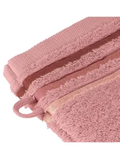 Schiesser Badtextilien<5er-Set: Waschhandschuhe "Skyline" in Rosa