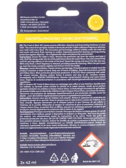 Fresh & More Putz- & Waschutensilien<4er-Set: WC-Duftstempel "Citrus Splash", je 2x 42 ml