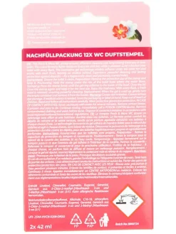 Fresh & More Putz- & Waschutensilien<4er-Set: WC-Duftstempel "Floral Harmony", je 2x 42 ml