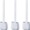 Joybos Badaccessoires<3er-Set: WC-Garnituren in Weiß - (B)11 x (H)36 x (T)3,5 cm