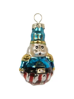 Clayre & Eef Weihnachtsschmuck<20er-Set: Weihnachtsanhänger in Bunt - (H)4 cm