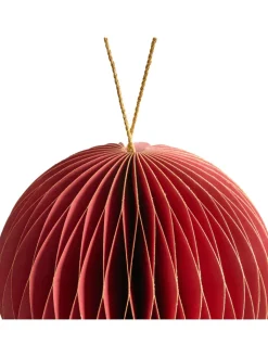 Beliani Künstliche Weihnachtsbäume<20er-Set Weihnachtsbaumkugeln STORA in Bunt