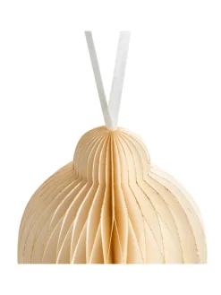 Beliani Künstliche Weihnachtsbäume<20er-Set Weihnachtsbaumkugeln JOLSTRA in Beige