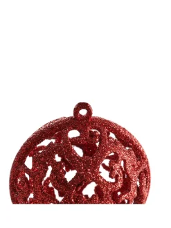 Beliani Künstliche Weihnachtsbäume<100er-Set Weihnachtsbaumkugeln VANERN in Bunt/Gold