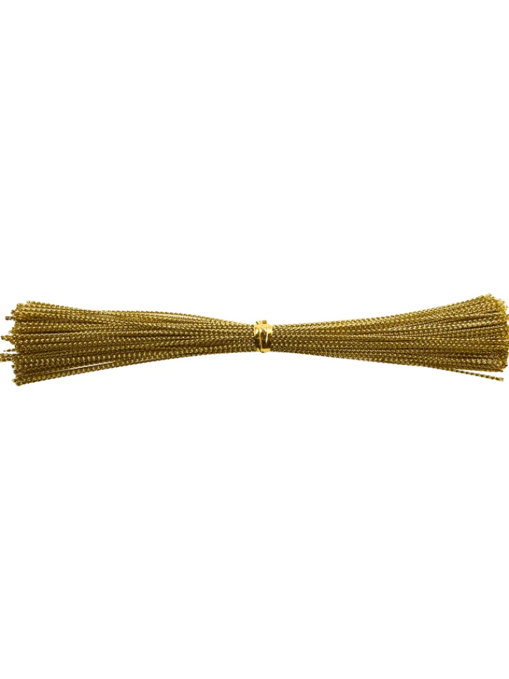 Beliani Künstliche Weihnachtsbäume<114er-Set Weihnachtsbaumkugeln GJENDE in Rosa/Gold