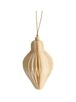 Beliani Künstliche Weihnachtsbäume<20er-Set Weihnachtsbaumkugeln ALTAELVA in Beige