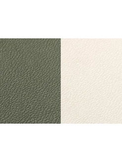 Björn Aufbewahren & Servieren<6er-Set: Wende-Untersetzer in Creme/ Grün - (L)13 x (B)11 cm