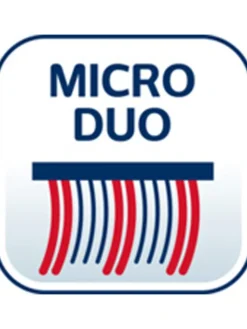 Leifheit Putz- & Waschutensilien<2er-Set: Wischbezüge "Profi XL micro duo" in Weiß/ Türkis