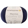 Schachenmayr since 1822 Kreativbedarf & Do-It-Yourself<10er-Set: Wollgarne ''Merino Extrafine 120'' in Dunkelblau - 10x 50 g
