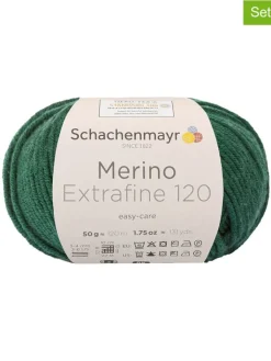 Schachenmayr since 1822 Kreativbedarf & Do-It-Yourself<10er-Set: Wollgarne ''Merino Extrafine 120'' in Grün - 10x 50 g
