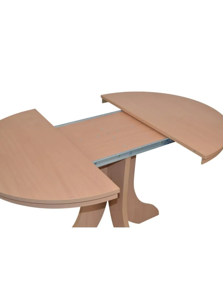 möbel-direkt Tische<Esstisch 90-130 cm Anton in Buche-Nachbildung