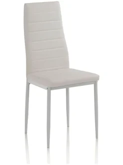 TFT Home Sitzmöbel<Esszimmerstuhl in Weiß - (B)41 x (H)95 x (T)39 cm