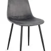 Bizzotto Sitzmöbel<Esszimmerstuhl ''New Irelia'' in Grau - (B)44 x (H)84 x (T)53 cm