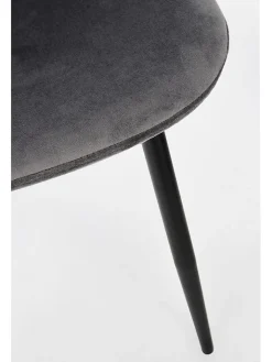 Bizzotto Sitzmöbel<Esszimmerstuhl ''New Irelia'' in Grau - (B)44 x (H)84 x (T)53 cm