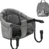 fillikid Babymöbel<Faltbarer Tischsitz inkl. Tasche - Melange in grau