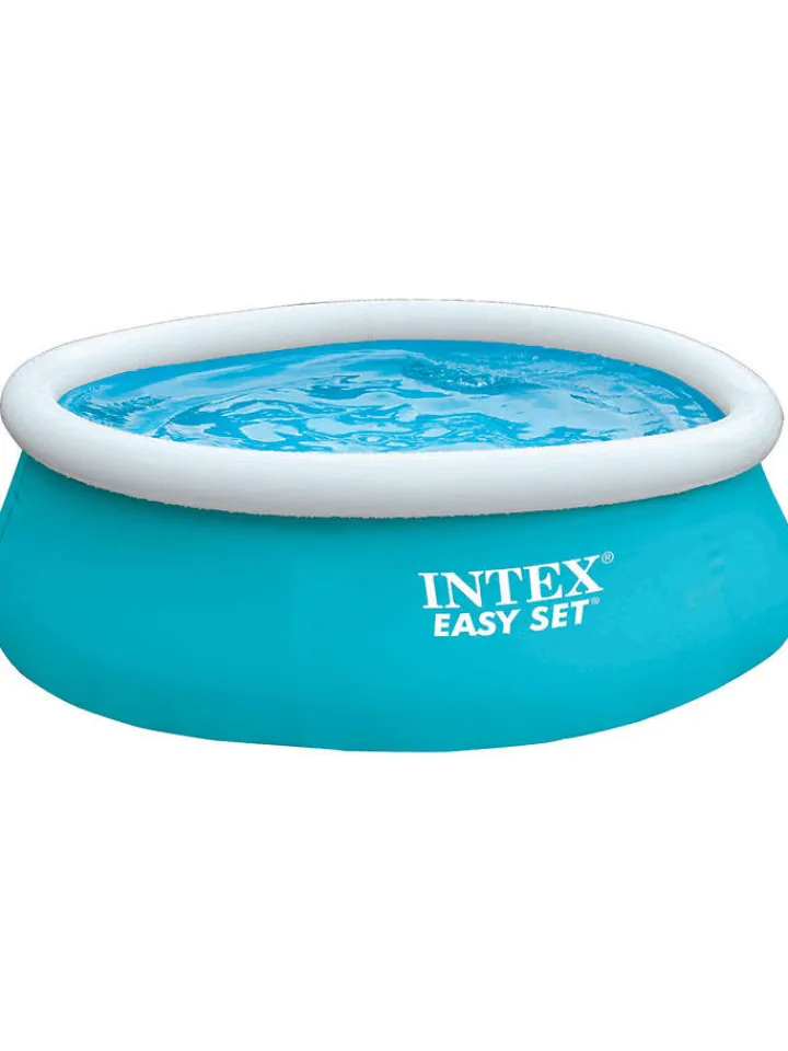 Intex Gartenspielzeug<Familien-Pool "EasySet" in Türkis - ab 5 Jahren - (H)51 x Ø 183 cm