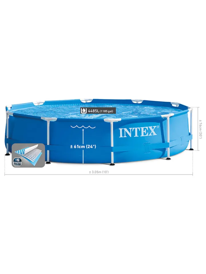 Intex Gartenspielzeug<Familien-Pool "MetallFramePool" - ab 6 Jahren
