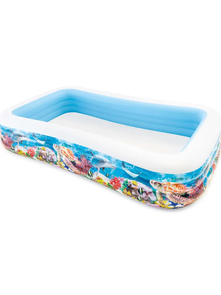 Intex Gartenspielzeug<Familienpool "Sealife" - ab 6 Jahren - (L)305 x (B)183 cm