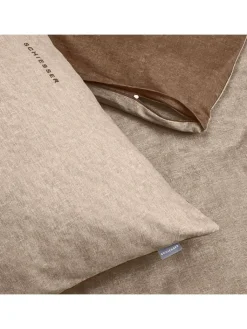 Schiesser Bettwäsche & Bettwaren<Feinbiber-Bettwäsche-Set in Beige