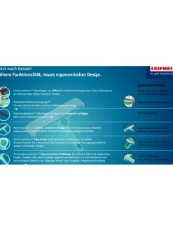 Leifheit Putz- & Waschutensilien<Fenstersauger "Window Slider XL" in Türkis