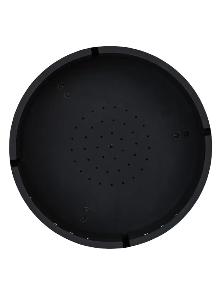 relaxdays Grillen<Feuerschale in Schwarz - Ø 58,5 cm