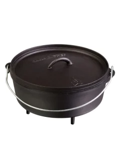 Camp Chef Grillen<Feuertopf Gusseisen 12" in schwarz - 30cm