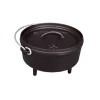 Camp Chef Grillen<Feuertopf Gusseisen in schwarz - 20cm