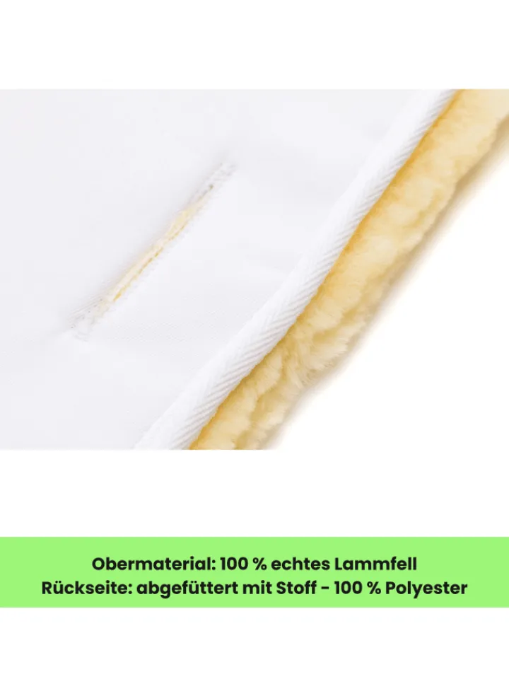 Kinderhaus Blaubär Lammfelle & Co<Fillikid Lammfelleinlage 73x33 TOP in Natur