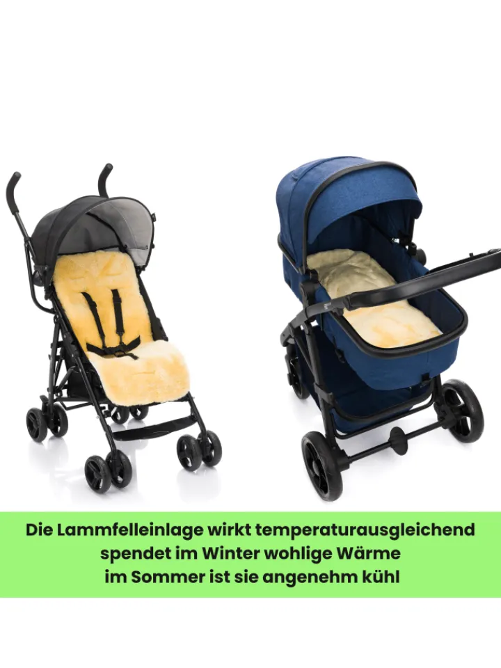 Kinderhaus Blaubär Lammfelle & Co<Fillikid Lammfelleinlage 73x33 TOP in Natur