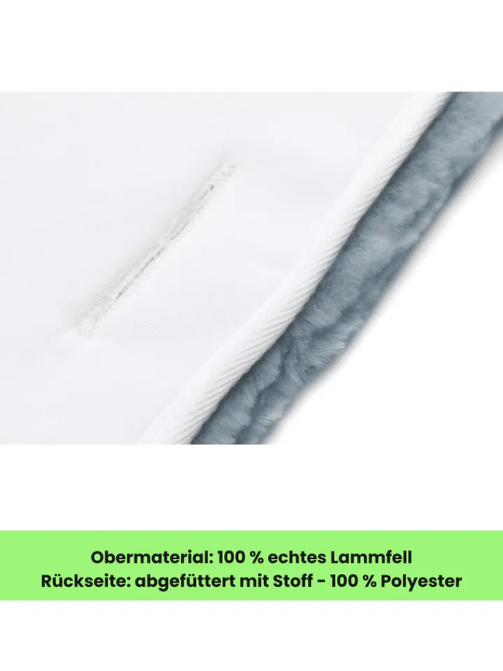 Kinderhaus Blaubär Lammfelle & Co<Fillikid Lammfelleinlage 73x33 TOP in Grau