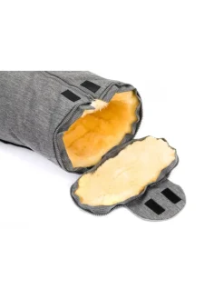 Kinderhaus Blaubär Lammfelle & Co<Fillikid Winterfußsack Pamir TOP in Hellgrau Melange