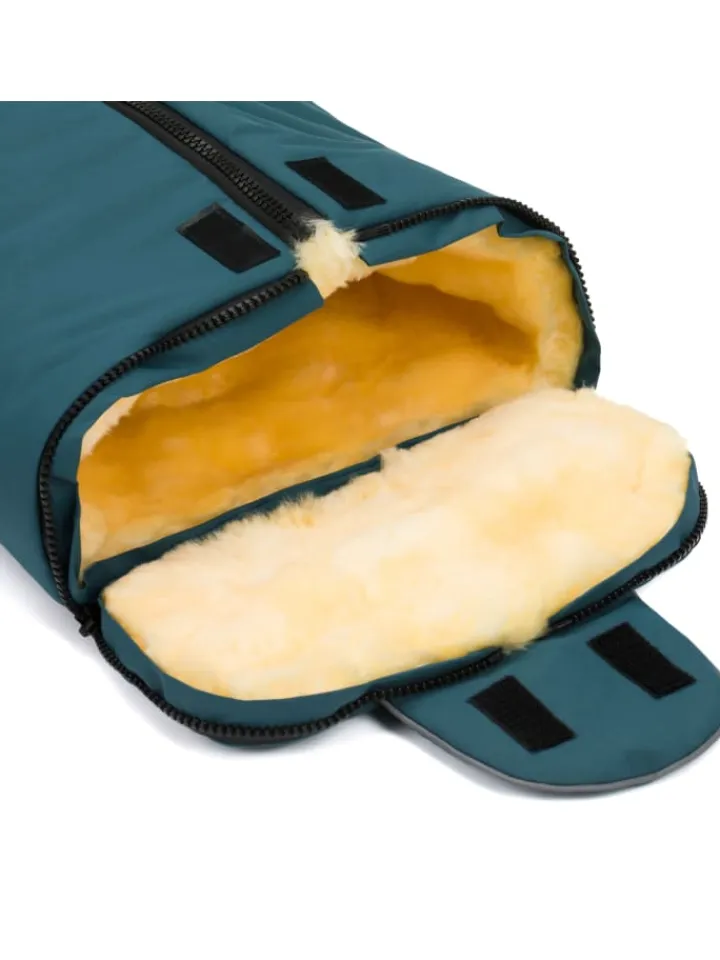 Kinderhaus Blaubär Lammfelle & Co<Fillikid Winterfußsack Pamir TOP in Petrol