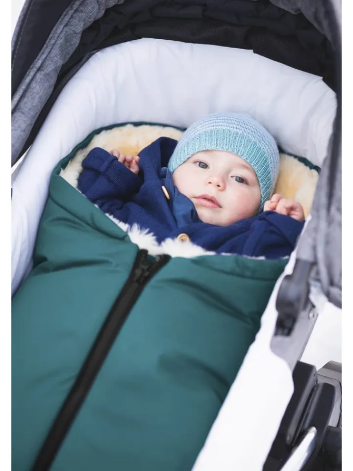 Kinderhaus Blaubär Lammfelle & Co<Fillikid Winterfußsack Pamir TOP in Petrol